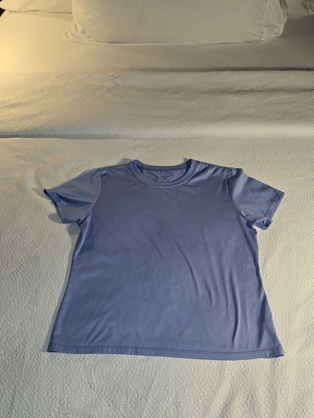 Vintage Patagonia Capilene Shirt Womens L Blue Crewneck Tee Made in USA